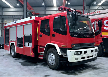 Cina Truk Penyelamatan Api Hutan 4 Ton Truk Pemadam Kebakaran, Truk Pemadam Kebakaran Busa Isuzu 4x2 pemasok