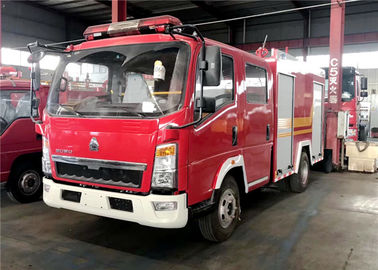 Cina SINOTRUCK Truk Pemadam Kebakaran Busa Air, HOWO 4x2 Kendaraan Pemadam Kebakaran Pemadam Kebakaran pemasok
