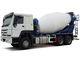 Heavy Duty HOWO Concrete Mixer Truck 6X4 10 Roda 10cbm Mixer Drum Beton 10M3 pemasok