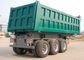 3 Axle Dump Truck Trailer 26M3 - 30M3 45 Ton Warna Disesuaikan Untuk Mineral pemasok