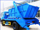 2 Gandar 8 - 10cbm Compactor Truck Limbah, 6 Roda Sampah Pengumpul Truk pemasok