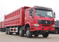 12 Wheeler HOWO 8x4 Dump Truck 50 Ton 40 Ton Kapasitas Besar 3 As ISO 9001 Certified pemasok