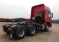SINOTRUK HOWO 10 Wheeler Tractor Head 6x4 420HP 371HP Tugas Berat Prime Mover pemasok