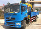 DFAC 4x2 8 Ton Truck Crane, Telescopic Boom Crane CS2018XX Untuk Lorry pemasok