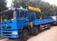 Boom Truk Teleskopik Mounted Crane Dongfeng 6x2 12MT 12 Ton Crane Truck pemasok
