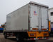 Dongfeng 5 Ton Didinginkan Van Truck, Mobile Cold Room Truck Untuk Buah / Seafood pemasok