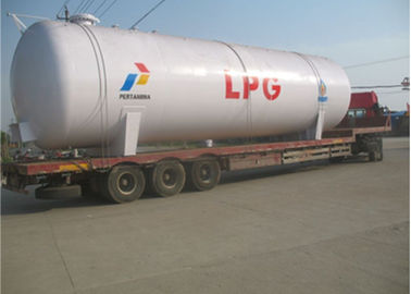 Cina Tangki Penyimpanan LPG 100CBM 50 Ton Tangki Gas LPG Memasak ISO / ASME Disetujui pemasok