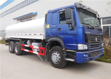 Cina 6x4 Truk Tanker Trailer 20M3 18000L- 20000L 20cbm Untuk Tugas Berat HOWO pemasok