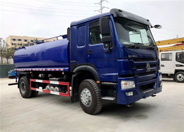 Cina Sino Truck HOWO 4x2 Tanker Air Truk Trailer 12000L 15000L Drive Tangan Kanan 15 Ton pemasok