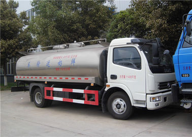 Cina Dongfeng 6 Wheeler Insulated Milk Delivery Truck 8000L - 10000L ISO 9001 Disetujui pemasok