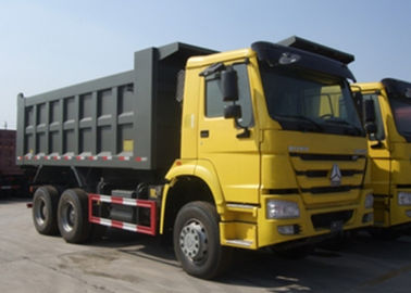 Cina Sinotruk HOWO 6x4 Dump Truck Trailer 18M3 Bentuk Persegi / U Bentuk Tipper Tubuh pemasok