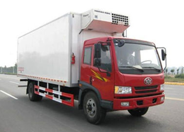 Cina FAW Dongfeng 4X2 Refrigerated Box Truck 5 Ton Truk Pendingin Makanan Cepat Saji pemasok