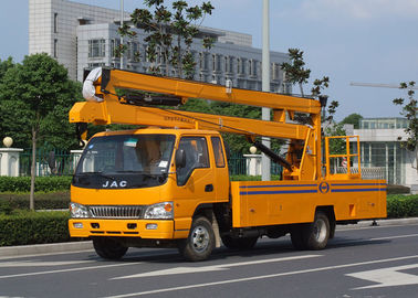 Cina JAC High Altitude Operation Truck 4x2 12 - 25 m Tinggi Bekerja Untuk Pembersihan pemasok