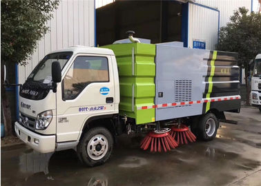 Cina Foton 5000-6000 L Street Cleaning Vacuum Machine Truck Untuk Jalan Trunk pemasok