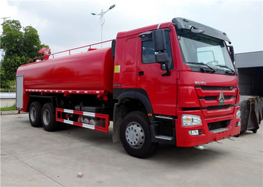 Cina HOWO 6X4 371HP 20 Ton 20ton Fire Quenching Truck 20000L Api Air Sprinkler Tanker Truk pemasok