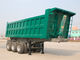 Carbon Steel T700 Tugas Berat Semi Trailer 3 Gandar 26M3 - 30M3 30t 40 Ton 50T Dump Trailer pemasok
