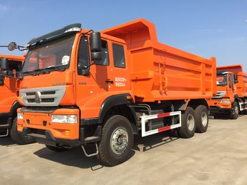 SINOTRUK HOWO Dump Truck Trailer 6 * 4 336hp 30 Ton 10 Wheeler CCC Disetujui pemasok