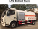 5CBM - 35CBM Bobtail LPG Truck, 5000L Propane Tank Truck ISO 9001 Disetujui pemasok