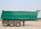 Handal Tri Dump Truck, 30 CBM Semi Dump Trailer 20 Ton 30 Ton 40 Ton 50 Ton pemasok