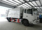 Euro II Dongfeng Sampah Compactor Truck 6 Roda 4cbm Untuk Limbah Rumah Tangga pemasok