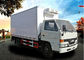 JMC 4x2 3 Ton Refrigeration Box Truck Mudah Majelis Dengan Thermo King Unit pemasok
