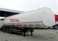 Heavy Duty 3 Axle 45000L Oil Tanker Semi Trailer 4 Kompartemen 45M3 Untuk Mengangkut Minyak pemasok