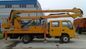 JAC High Altitude Operation Truck 4x2 12 - 25 m Tinggi Bekerja Untuk Pembersihan pemasok