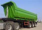 30M3 - 50M3 Trailer Semi Tugas Berat T700 50 Ton 60T Dump Trailer Untuk Pemuatan Mineral pemasok