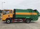 HOWO 4X2 8m3 Sampah Compactor Truck 5 ton Truk Pengangkut Limbah Kolektor Truk Terkompresi pemasok