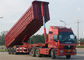 Tri-Axle Dump Truck Trailer 40 Ton- 60 Ton 35M3 End Tipper Semi Trailer Untuk Mineral pemasok