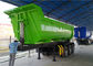 40 Ton Diri Dumper Truk Berat Trailer Belakang U Bentuk Tipper Dump Tipping Truck Trailer Semi pemasok