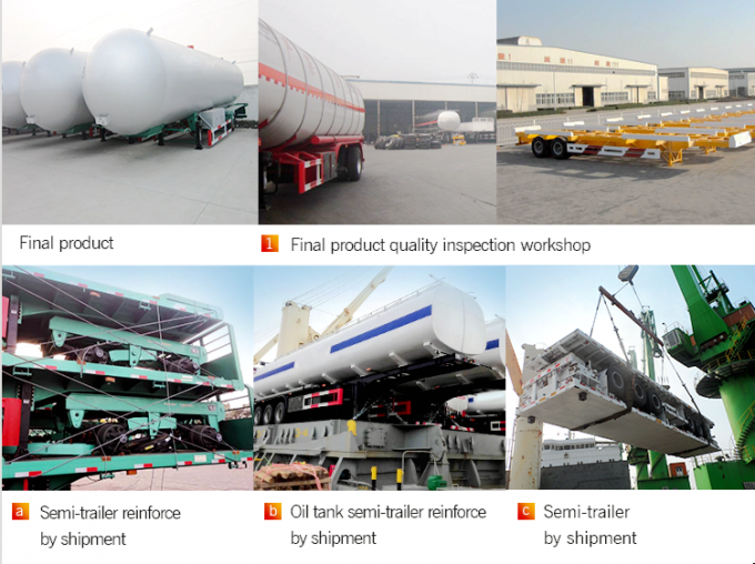 2015 penjualan panas flatbed kontainer sampah semi trailer digunakan untuk transportasi kontainer